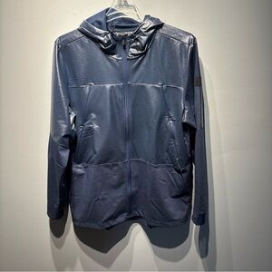 Under Armour Coldgear‎ Storm Hybrid Fitted Water-Resistant Hoodie Jacket Navy XL